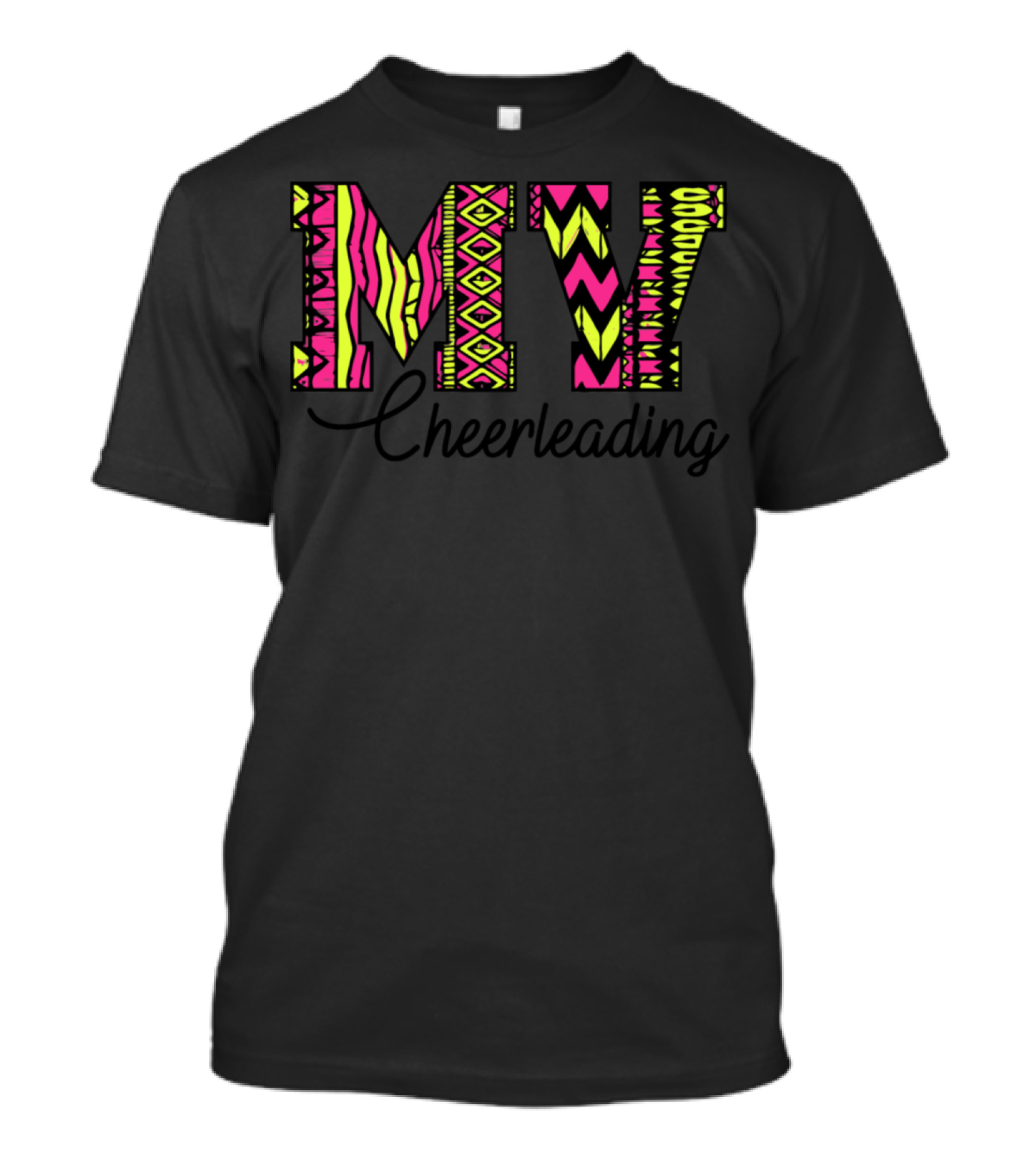 MV Cheerleading Neon Tribal T-Shirt