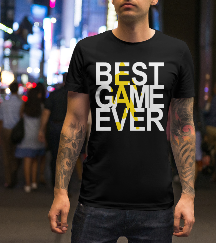 Best Game Ever Soccer T-Shirt