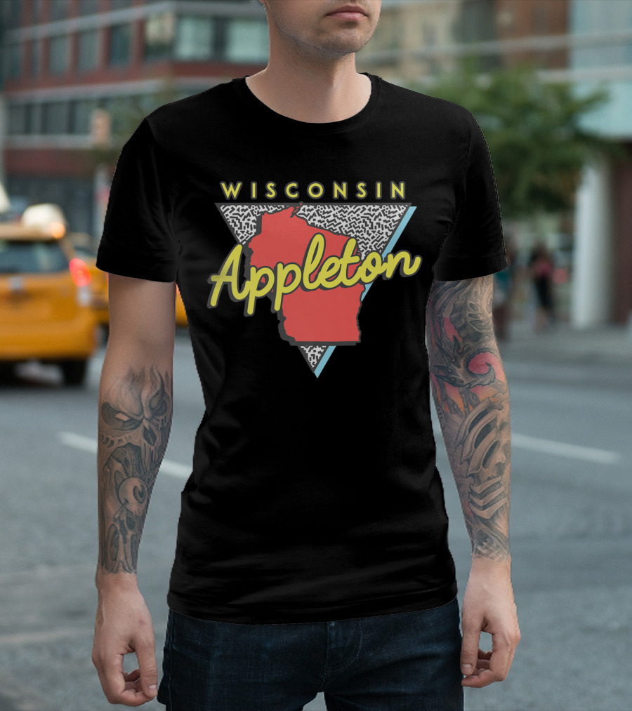 Wisconsin Appleton Retro T-Shirt