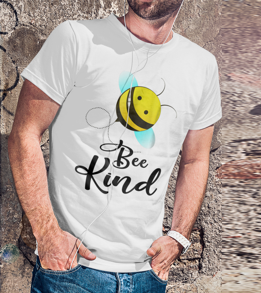 Bee Kind Bumble Bee Design For Kindness T-Shirt