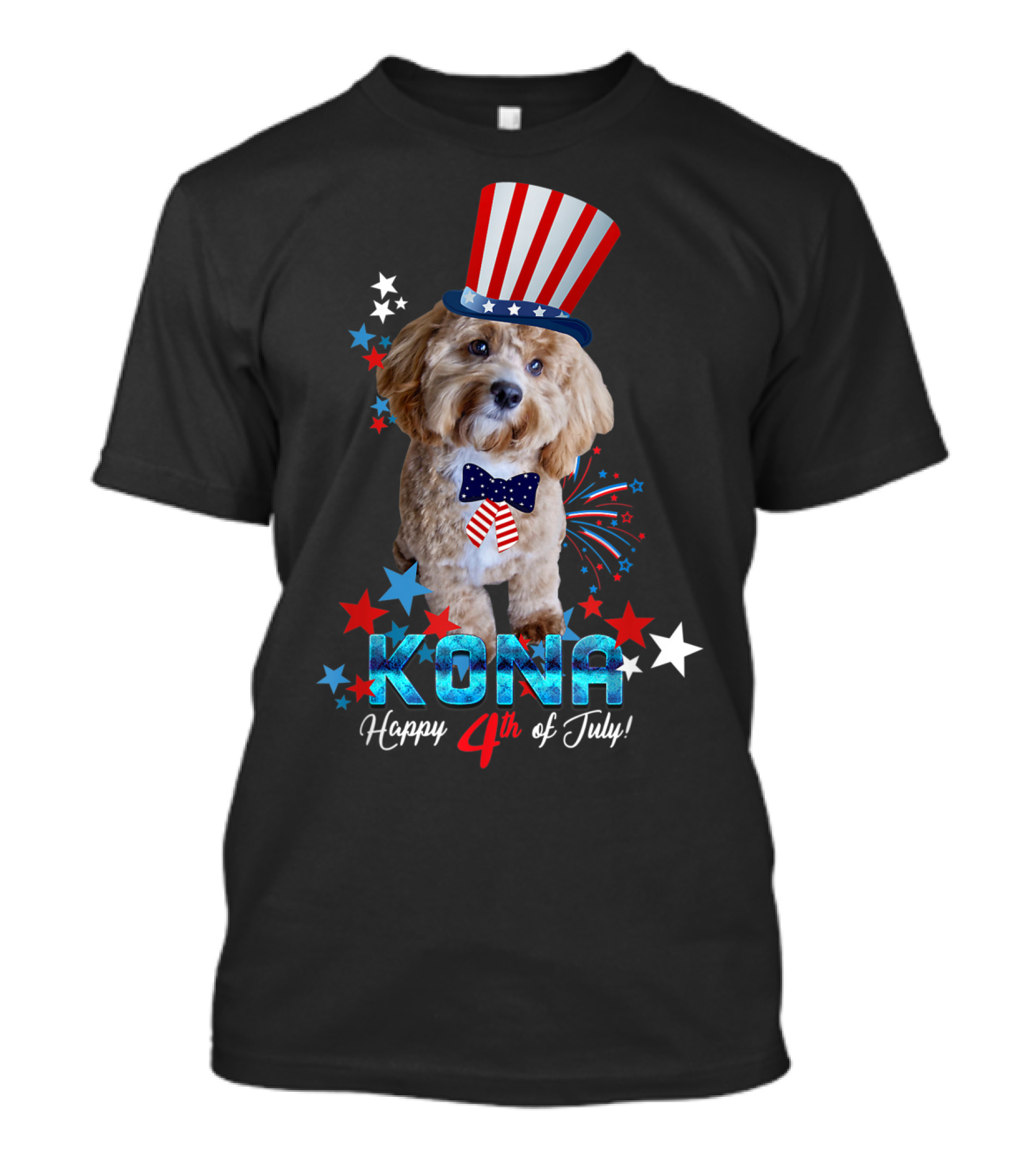 Kona Happy 4th Of July T-Shirt