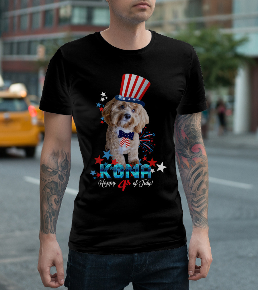 Kona Happy 4th Of July T-Shirt