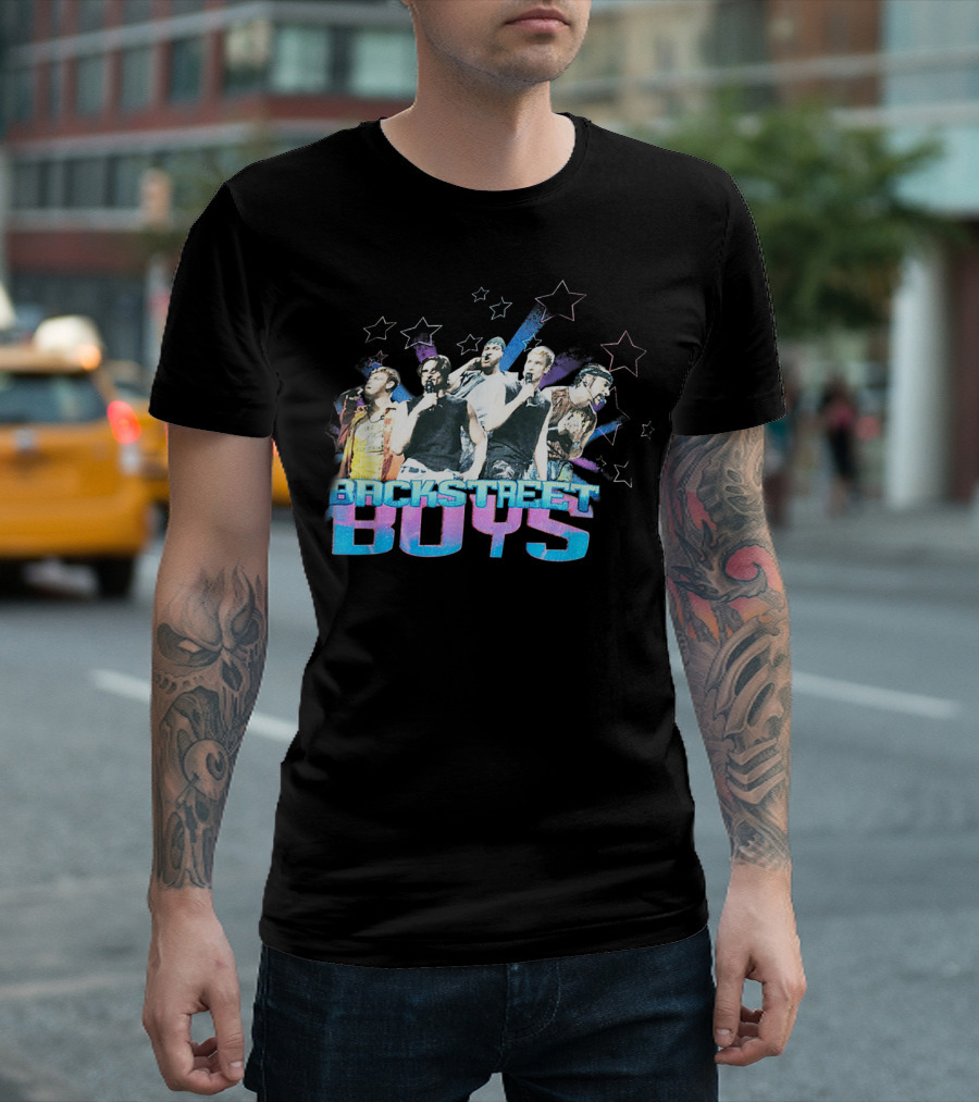 Backstreet Boys Through My Heart Stars And Music T-Shirt
