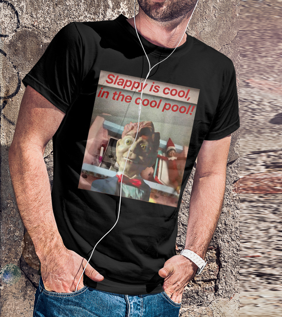 Slappy Is Cool In The Cool Pool T-Shirt