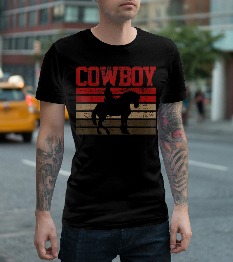 Cowboy Country Rodeo Horse T-Shirt