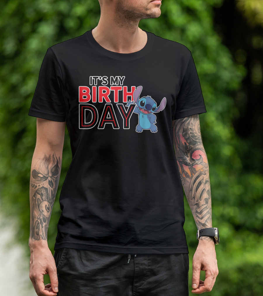 Disney Lilo And Stitch It's My Birthday T-Shirt