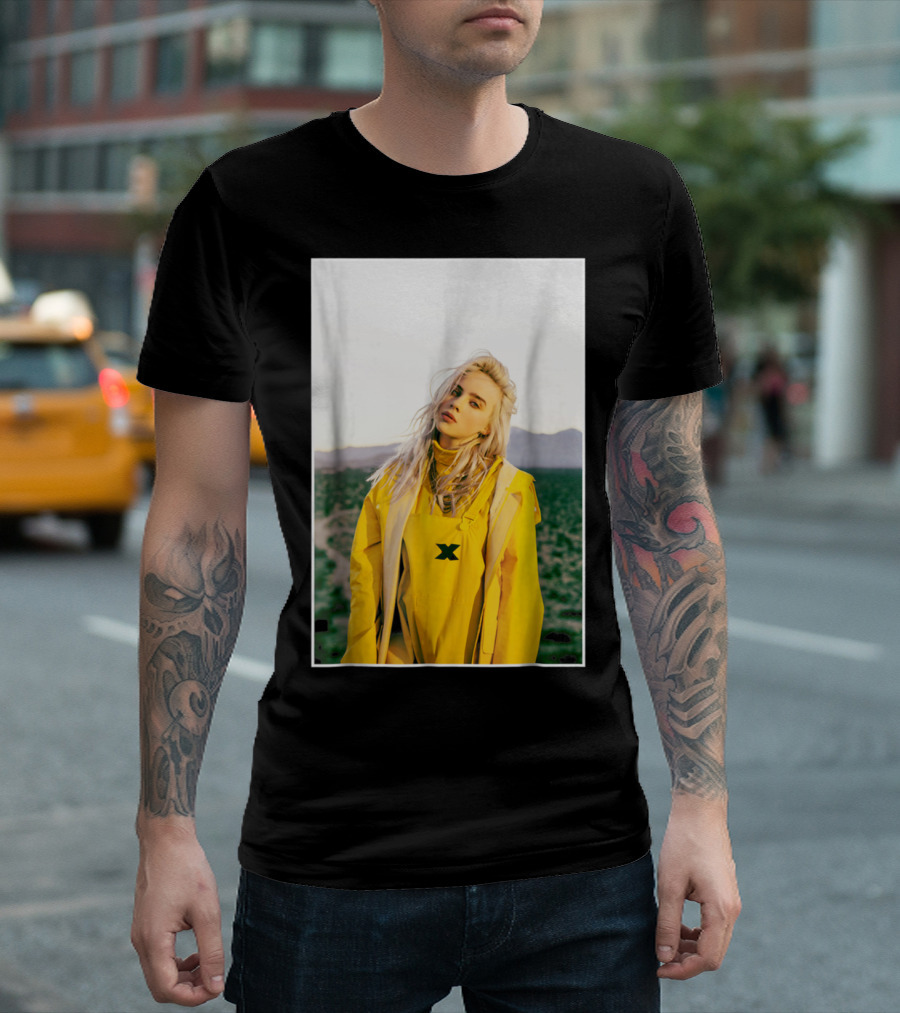 Billie Eilish Yellow Desert X Jacket T-Shirt