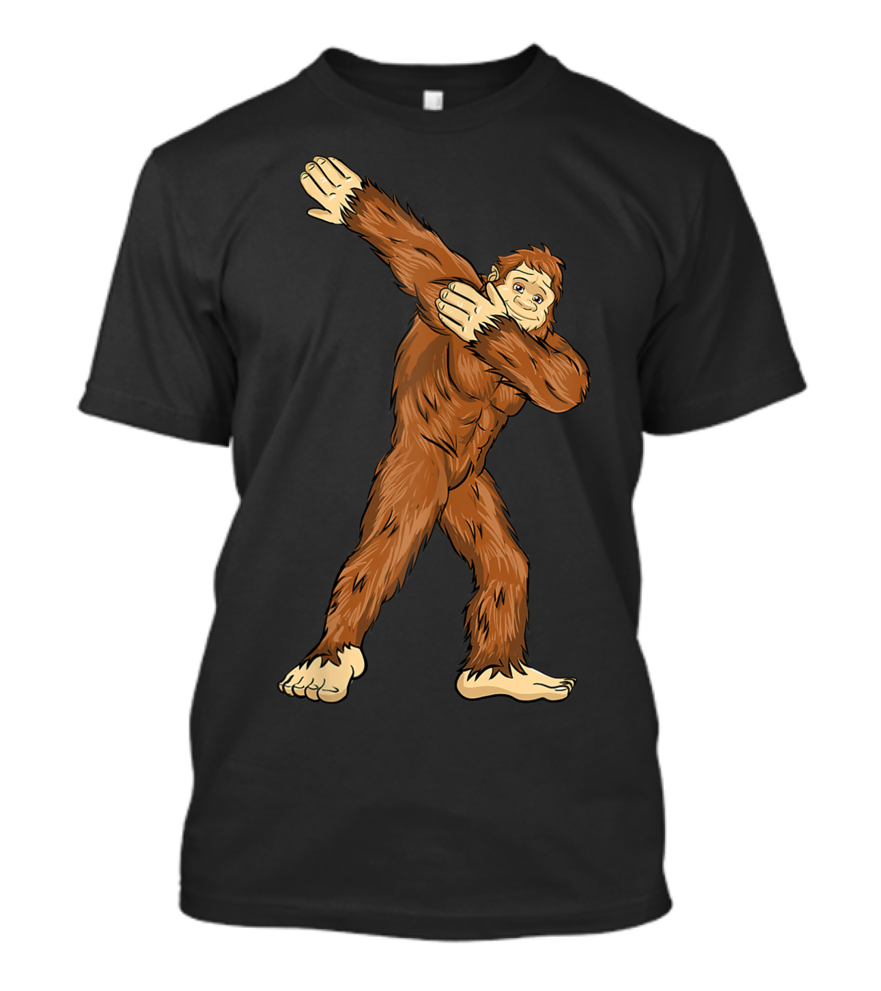 Bigfoot Loves Dabbing Dab Funny I Believe T-Shirt