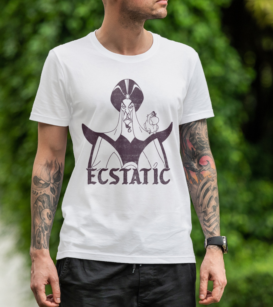 Disney Aladdin Jafar Iago Ecstatic T-Shirt