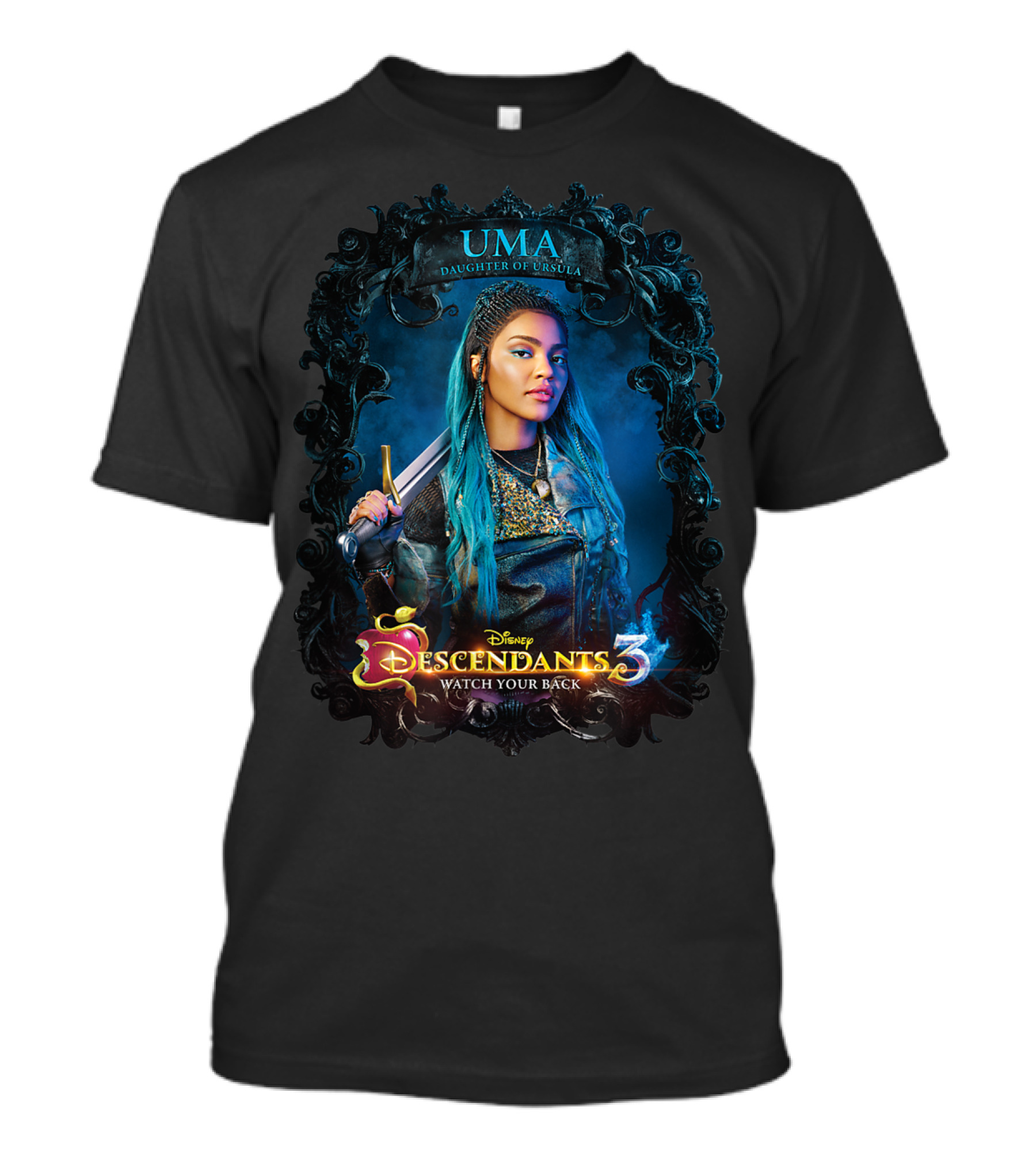 Disney Descendants 3 Uma Daughter Of Ursula Watch Your Back T-Shirt