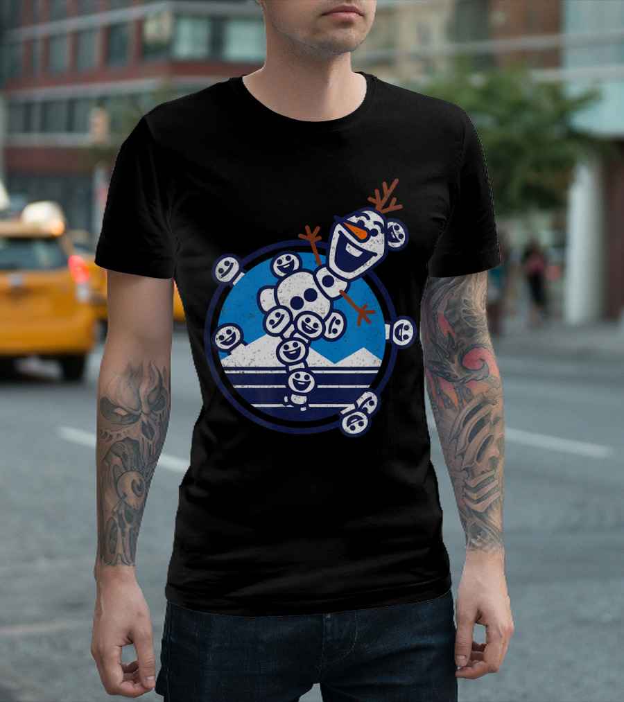 Olaf and Snowgies Circle Adventure Frozen T-Shirt