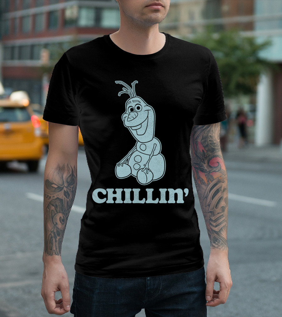 Disney Frozen Olaf Chillin' Snowman T-Shirt