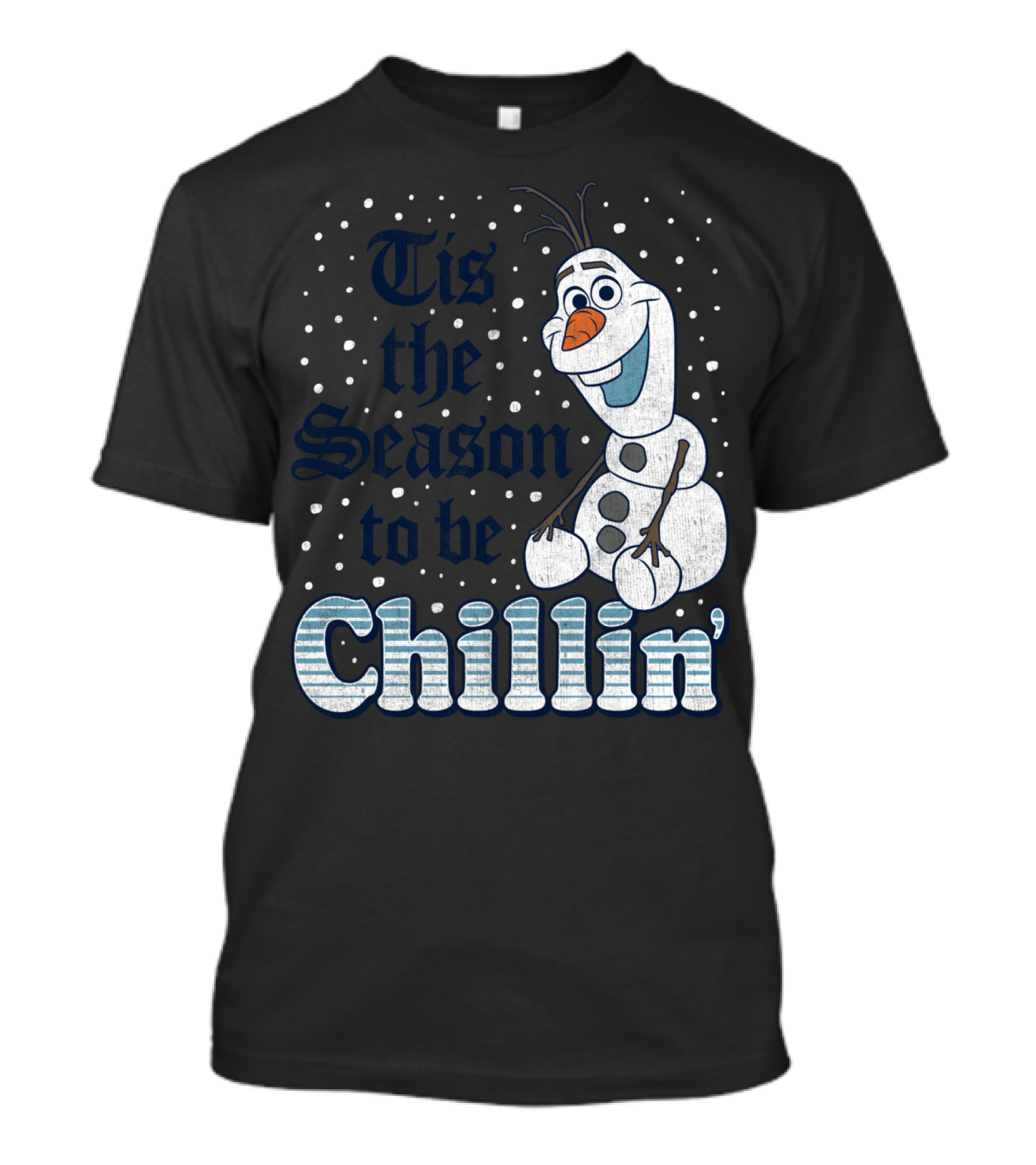 Tis The Season To Be Chillin' Disney Frozen Olaf T-Shirt