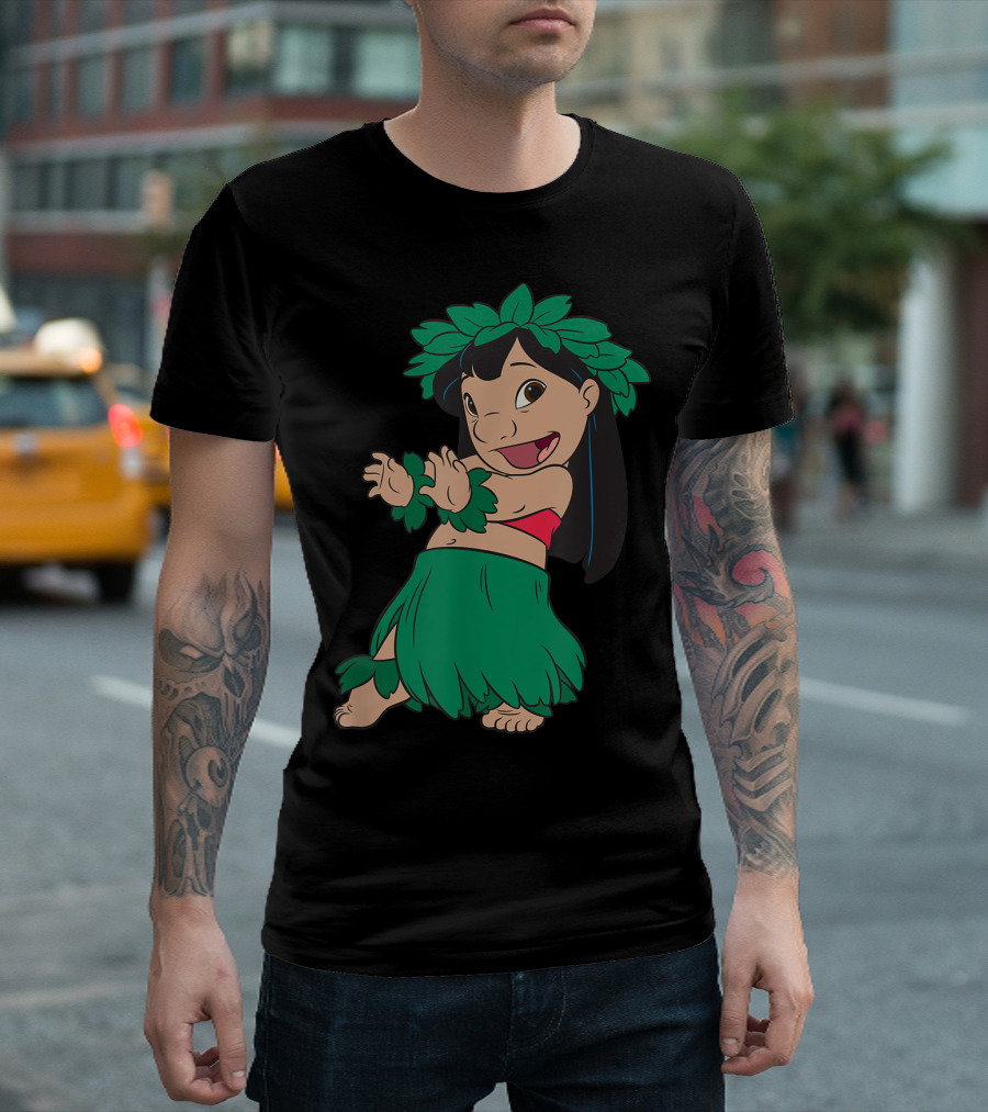 Lilo and Stitch Disney Hawaiian Hula Dance T-Shirt