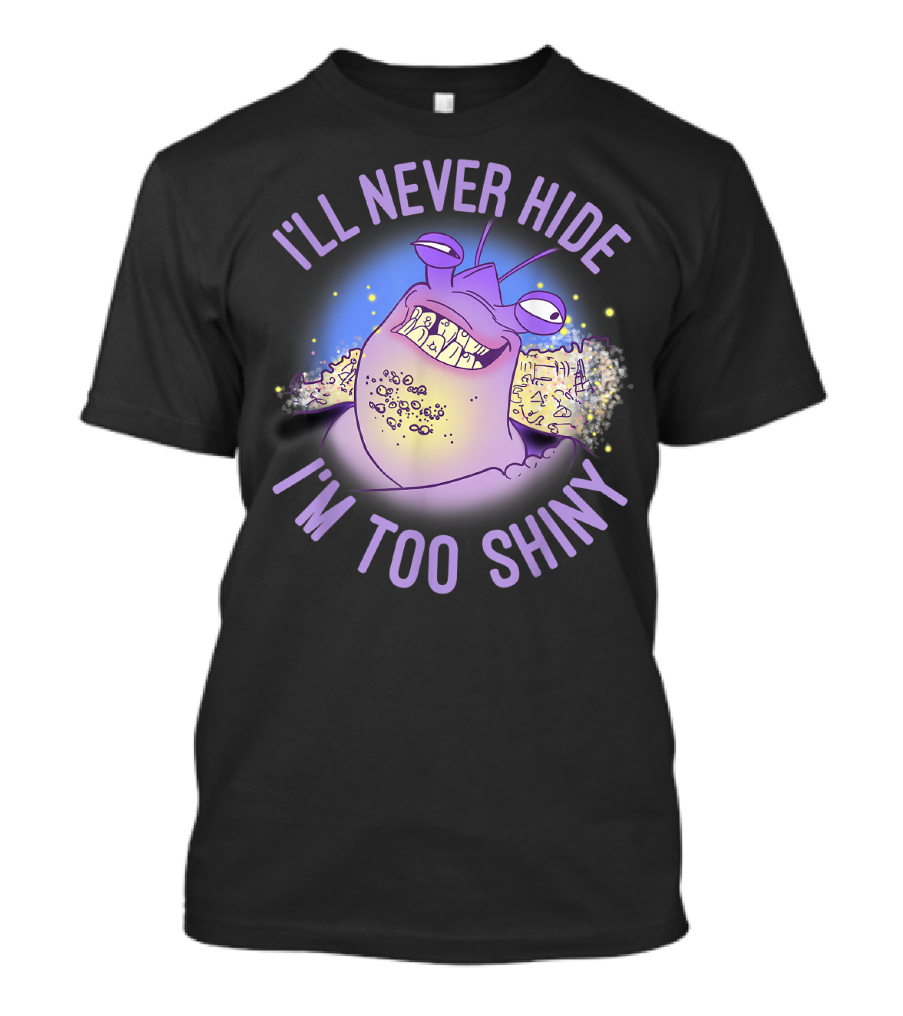 Disney Moana Tamatoa I'll Never Hide I'm Too Shiny T-Shirt