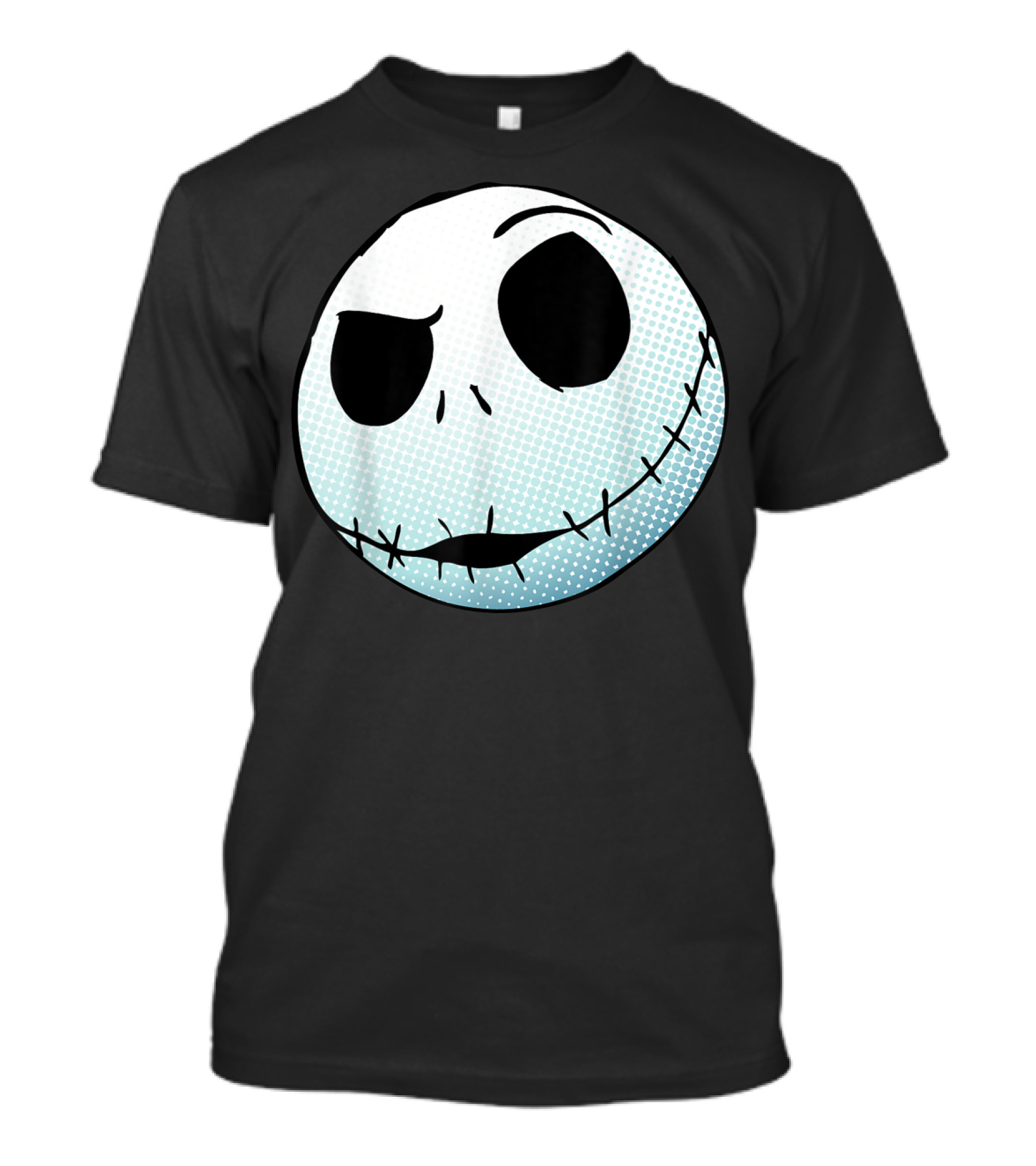 Disney Nightmare Before Christmas Jack Skellington Face T-Shirt