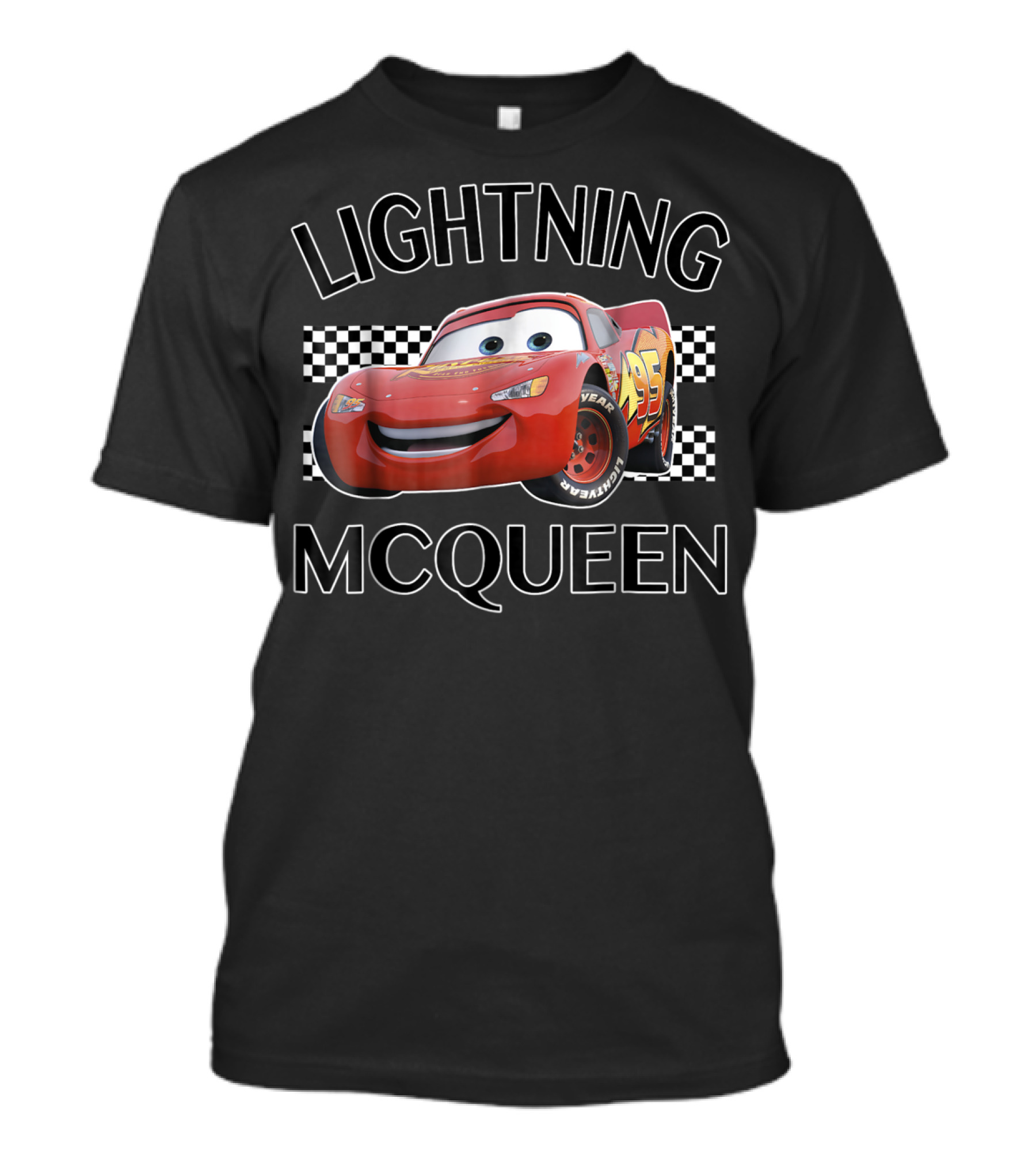 Disney Pixar Cars Lightning McQueen 95 Racing Finish T-Shirt