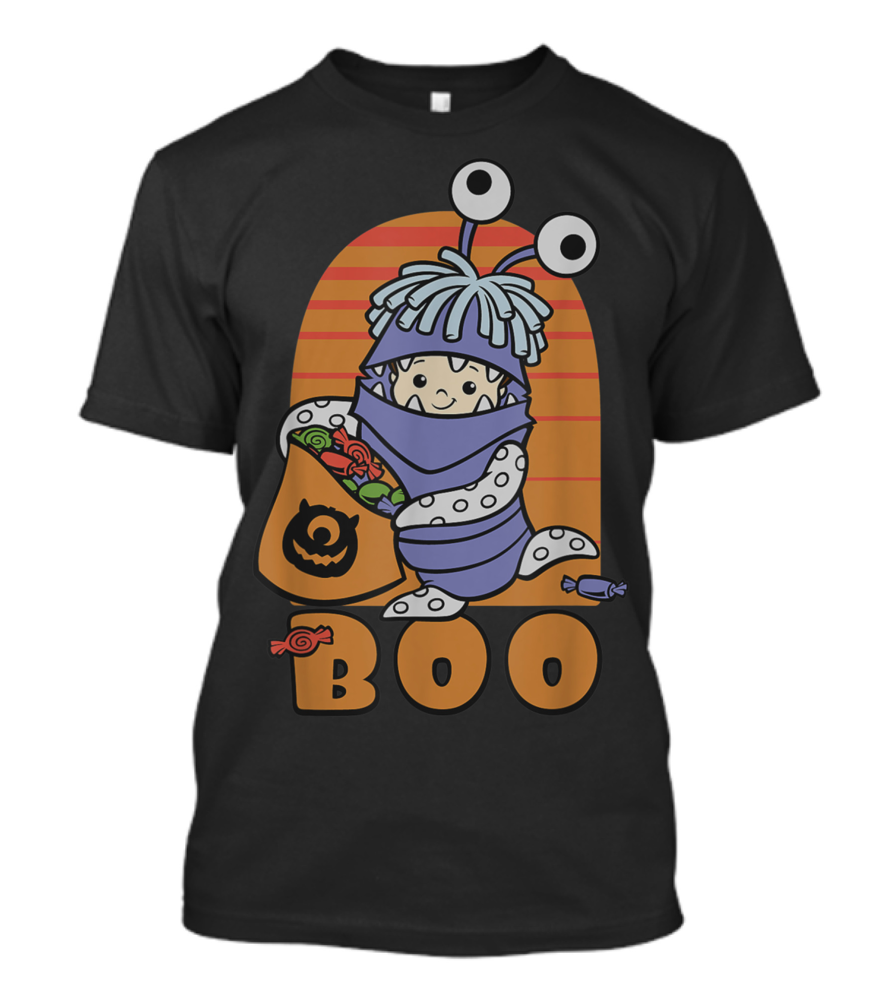 Boo Monsters Inc Disney Pixar Trick Or Treat Costume T-Shirt