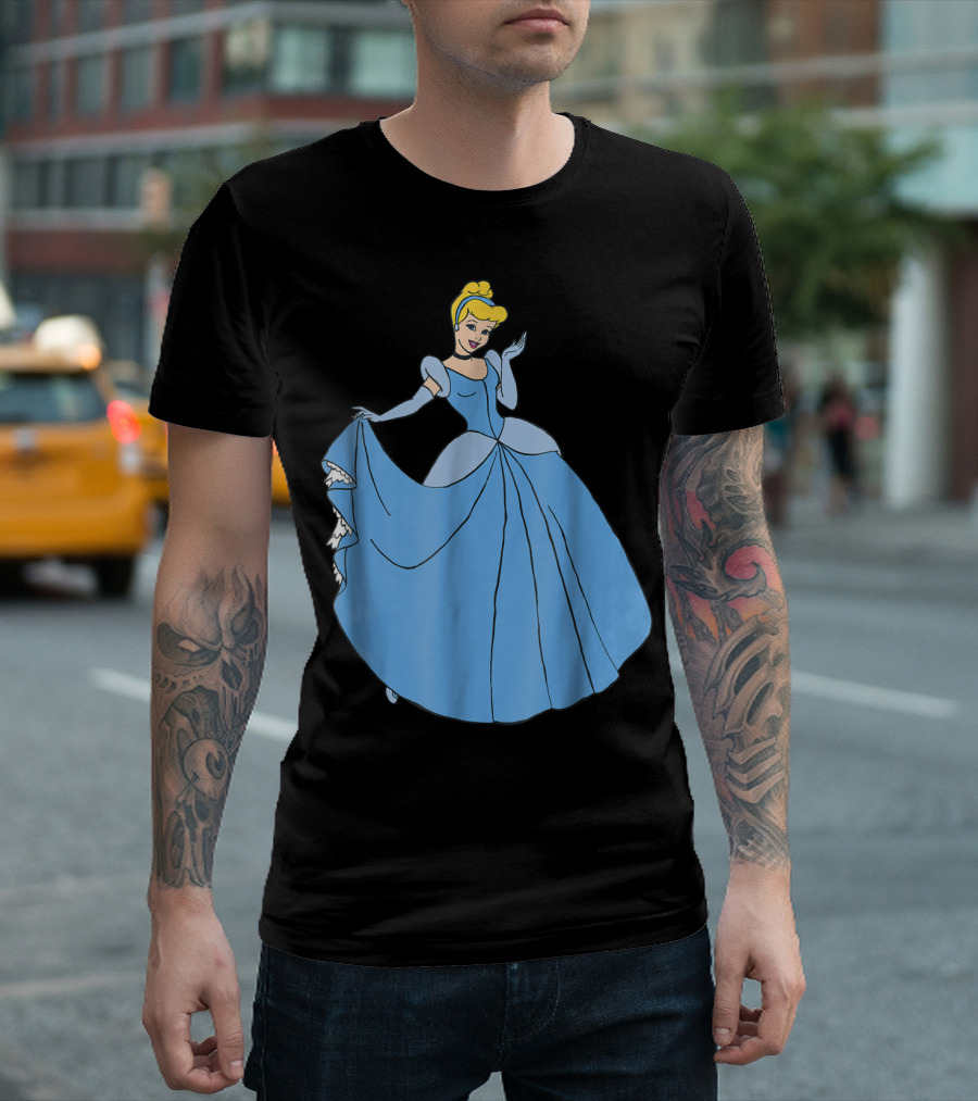 Disney Princess Cinderella Blue Ballgown Magic T-Shirt