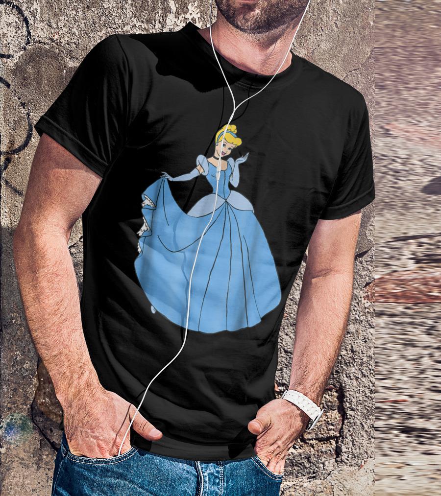 Disney Princess Cinderella Blue Ballgown Magic T-Shirt