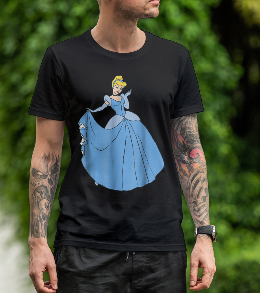 Disney Princess Cinderella Blue Ballgown Magic T-Shirt