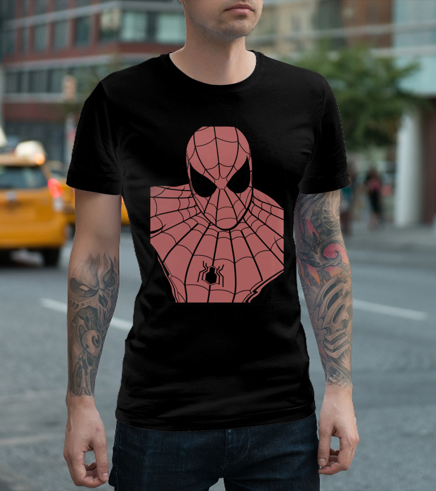 Spider-Man Marvel Far From Home Ornate Simple T-Shirt