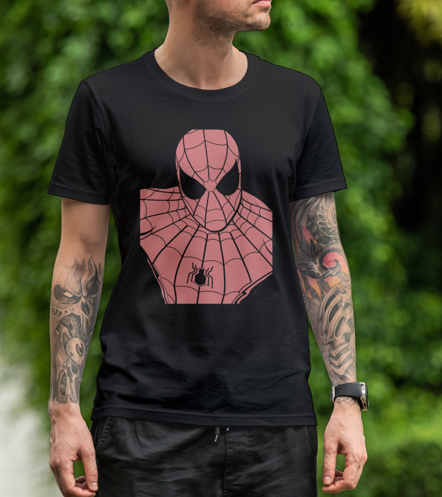 Spider-Man Marvel Far From Home Ornate Simple T-Shirt