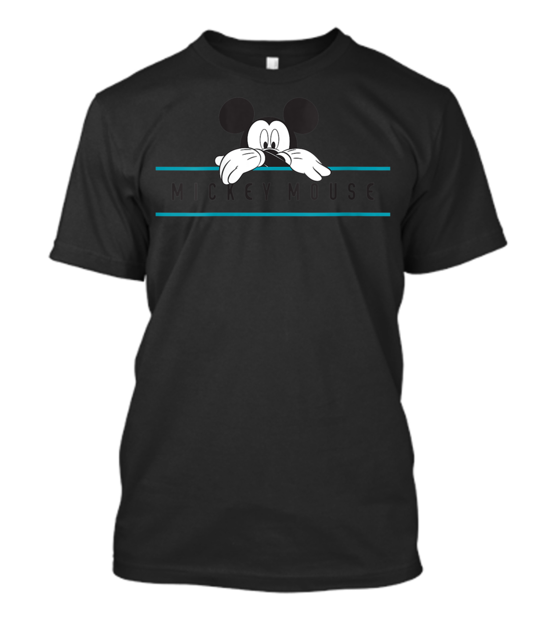 Disney Chill Mickey Mouse Peeking T-Shirt