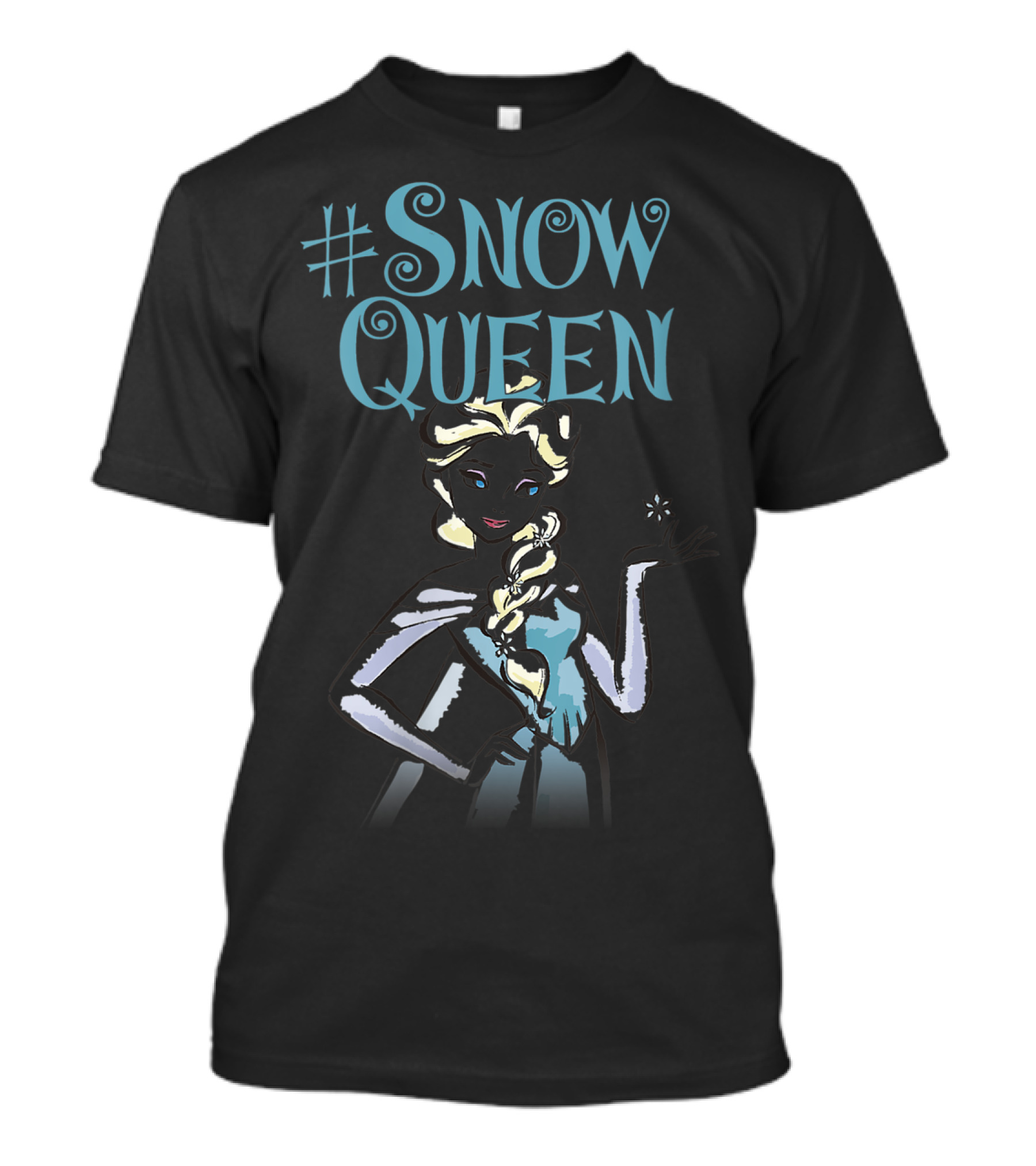 Disney Frozen Elsa #Snow Queen T-Shirt