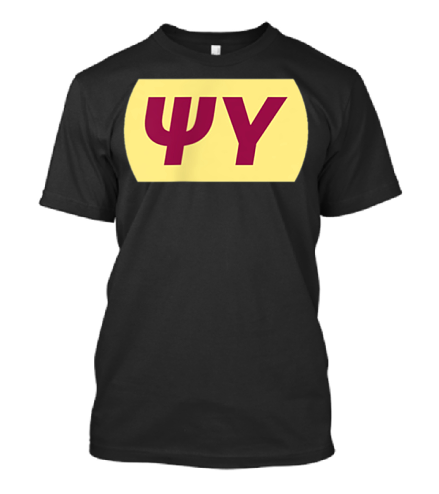 Mens 19X Liftoff Greek Letter Psi And Upsilon T-Shirt