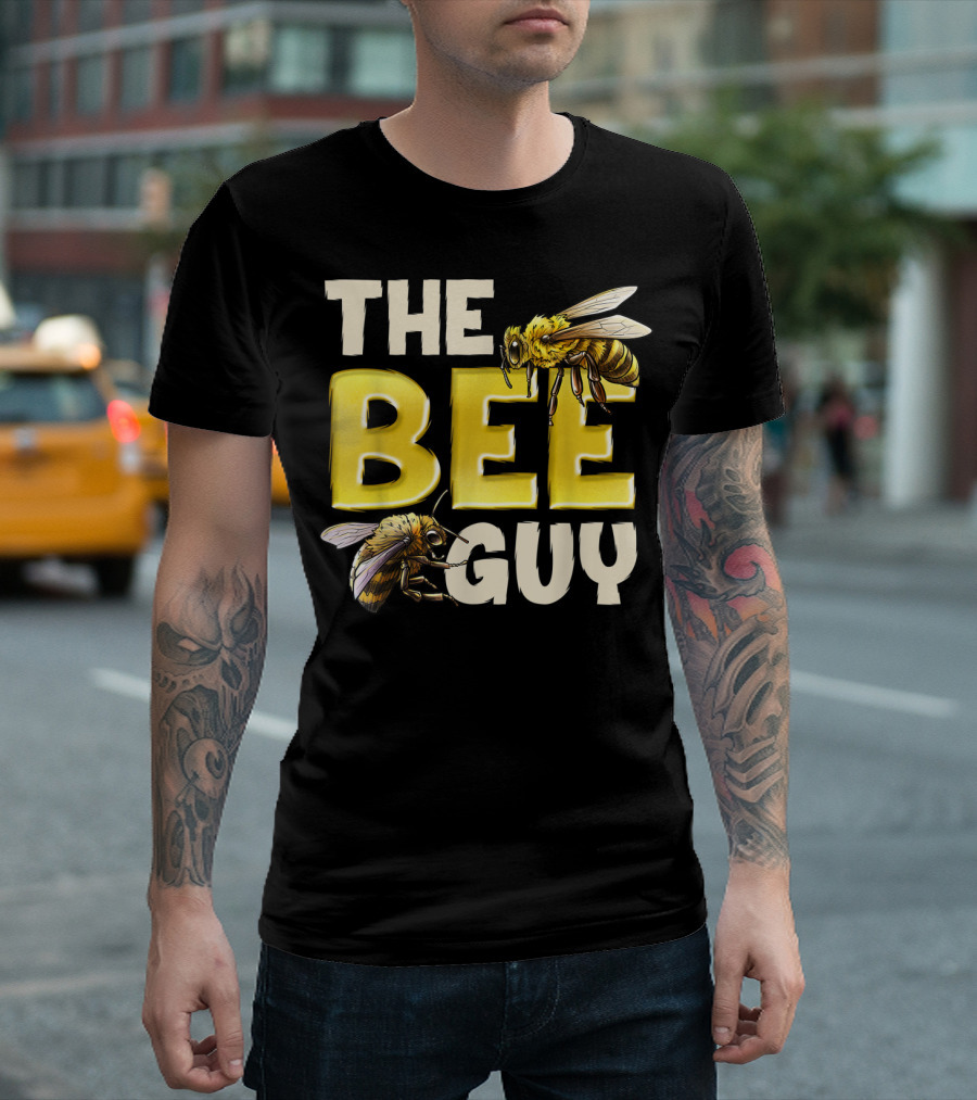 The Bee Guy Beekeeper Mens Beekeeping T-Shirt