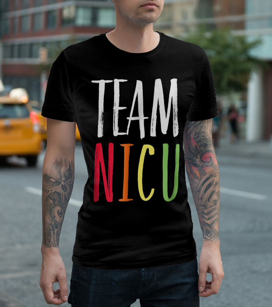 Team NICU Nurse Doctor Therapist T-Shirt