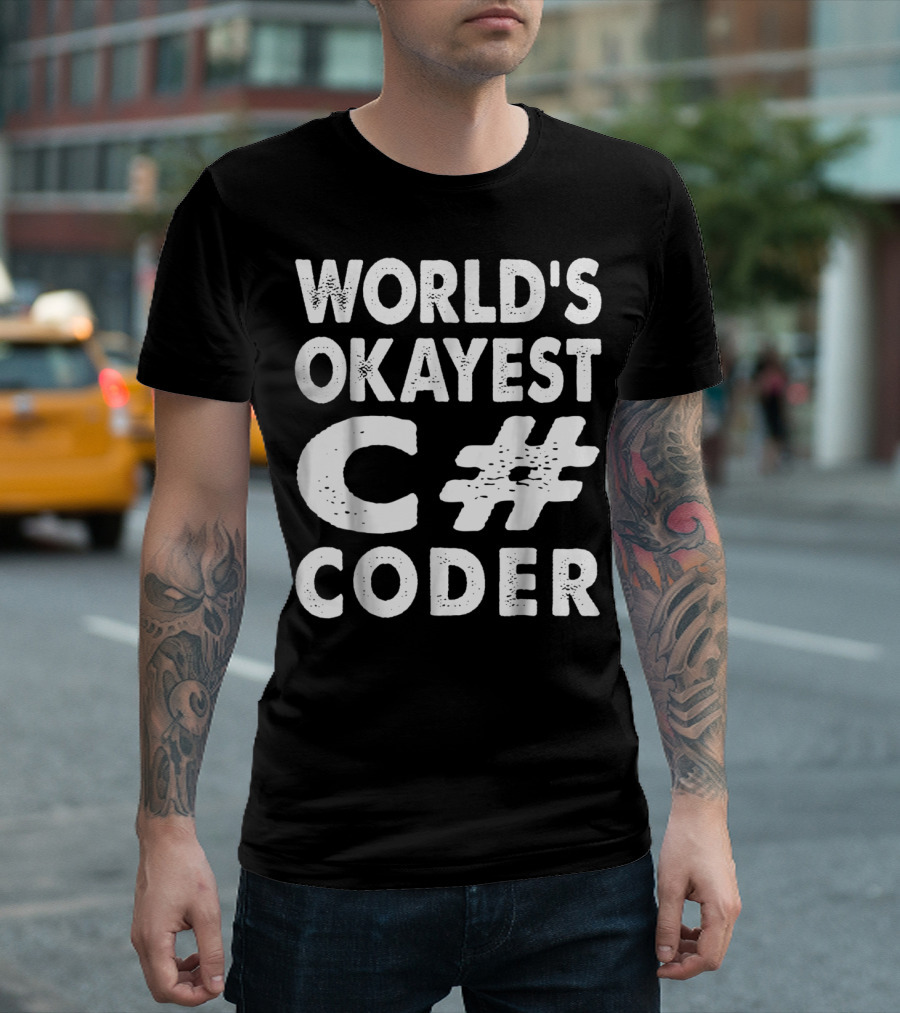 World's Okayest C# Coder T-Shirt
