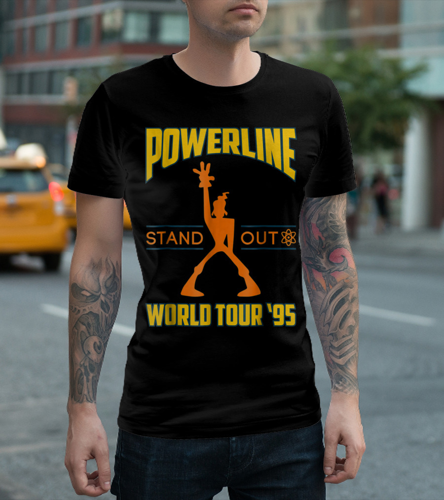 Powerline Stand Out World Tour '95 T-Shirt