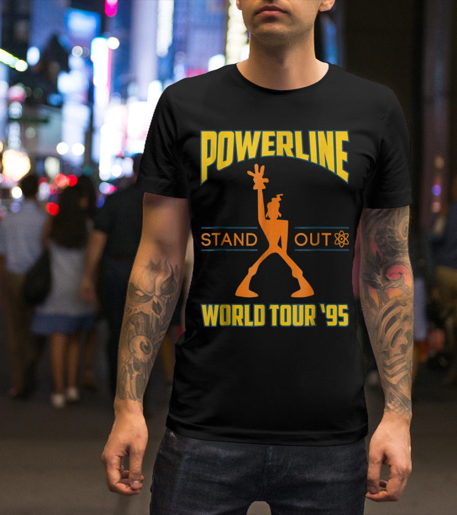 Powerline Stand Out World Tour '95 T-Shirt