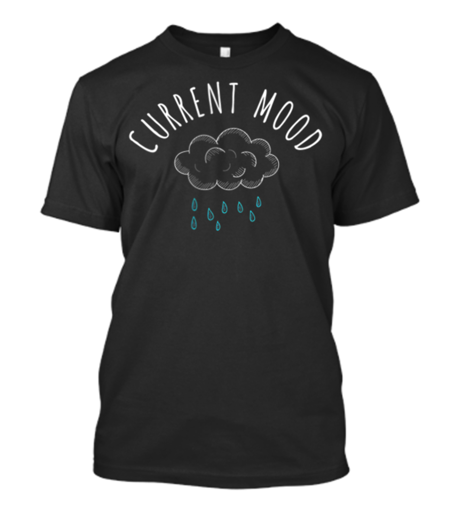 Current Mood Cloud And Raindrops Shane Dawson T-Shirt