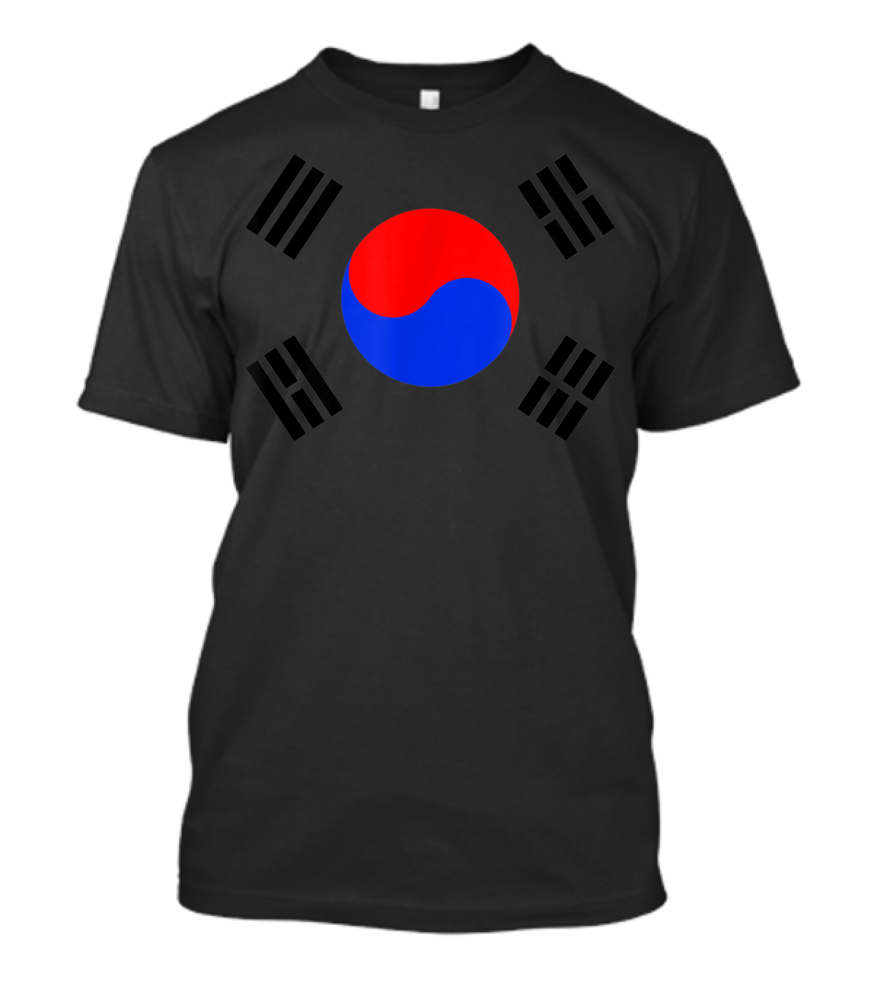 South Korea Flag Taegukgi Emblem T-Shirt