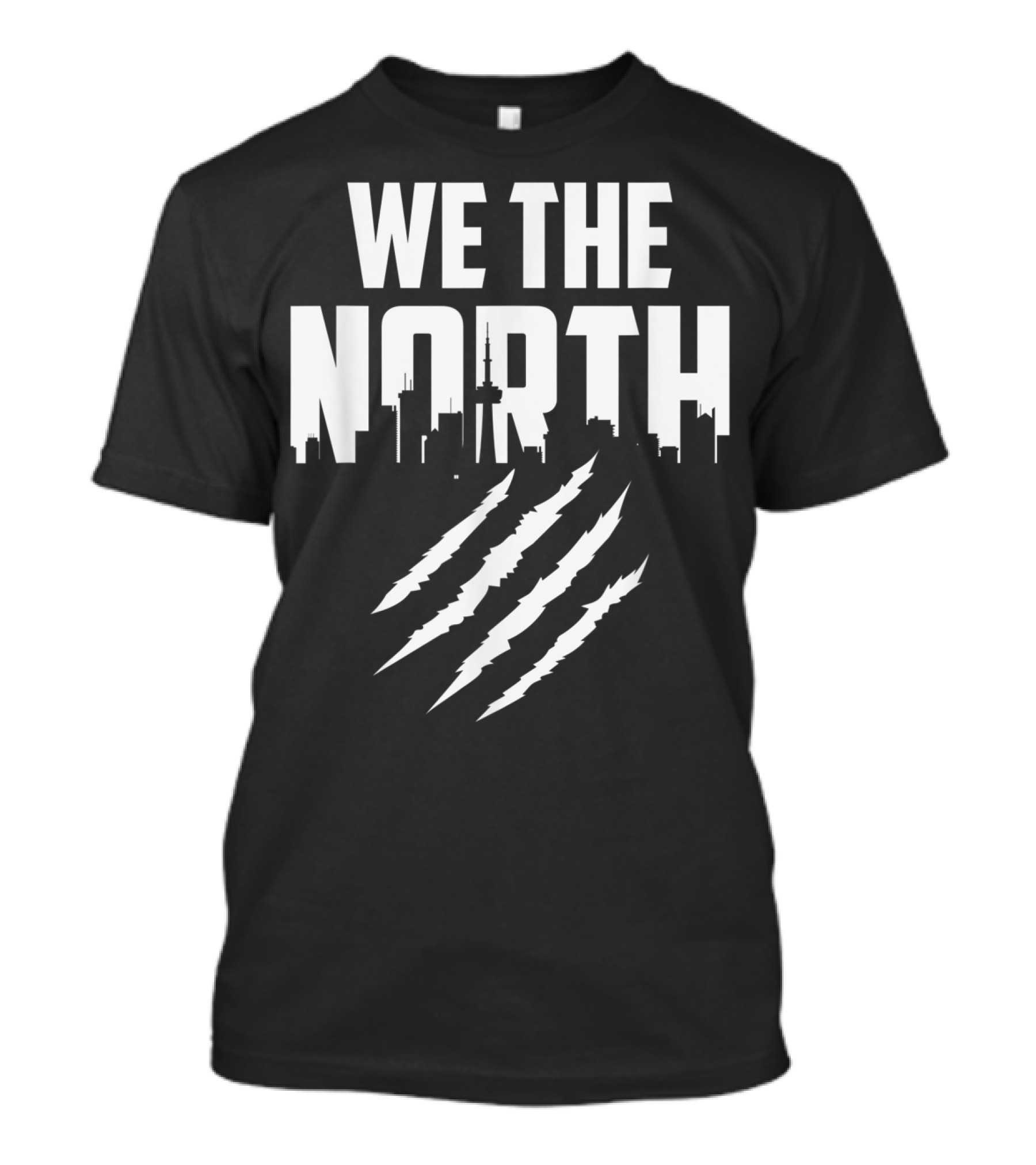 We The North Toronto Skyline Basketball Claw Marks T-Shirt