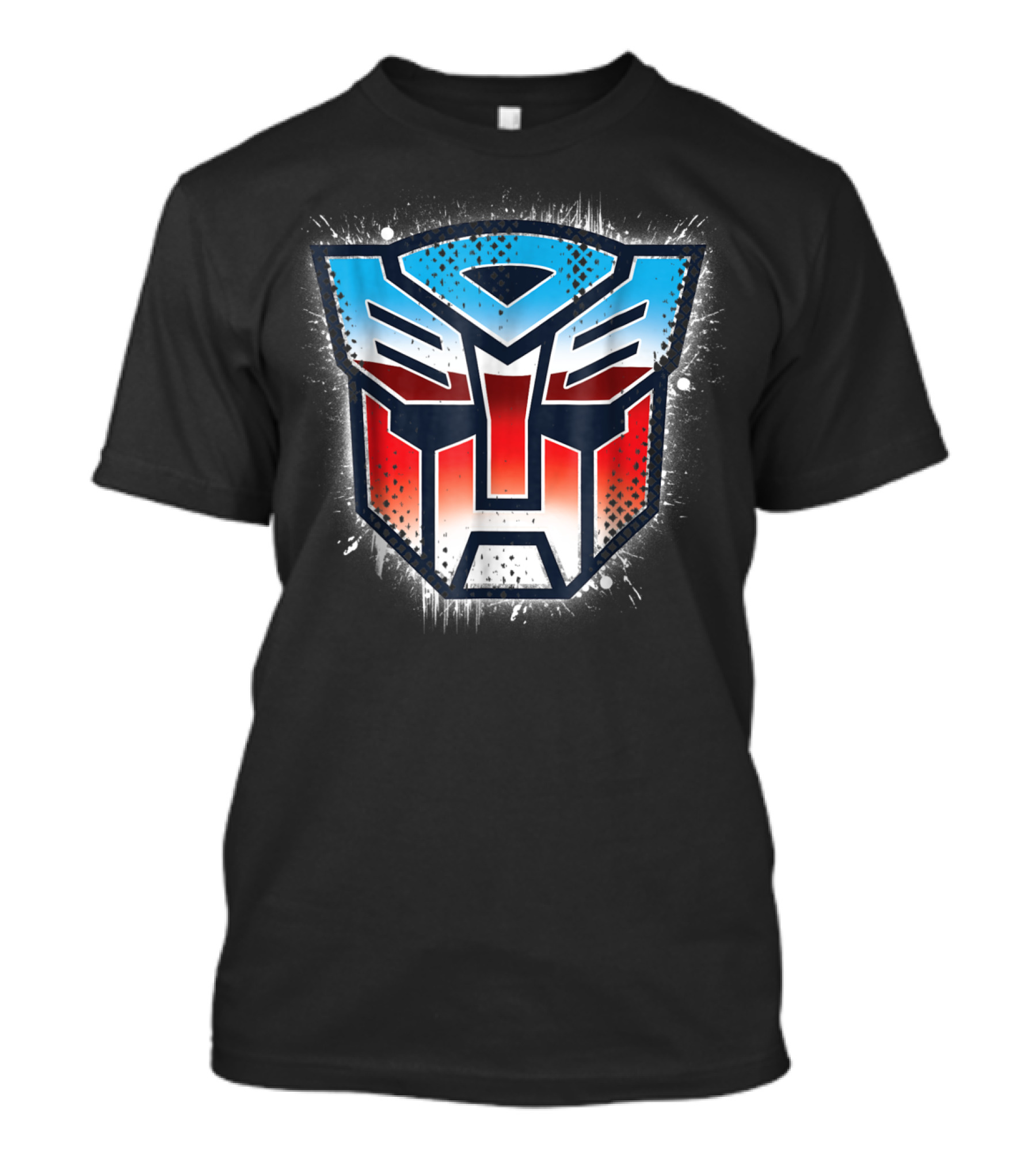 Autobot Shield Transformers Retro Grunge T-Shirt
