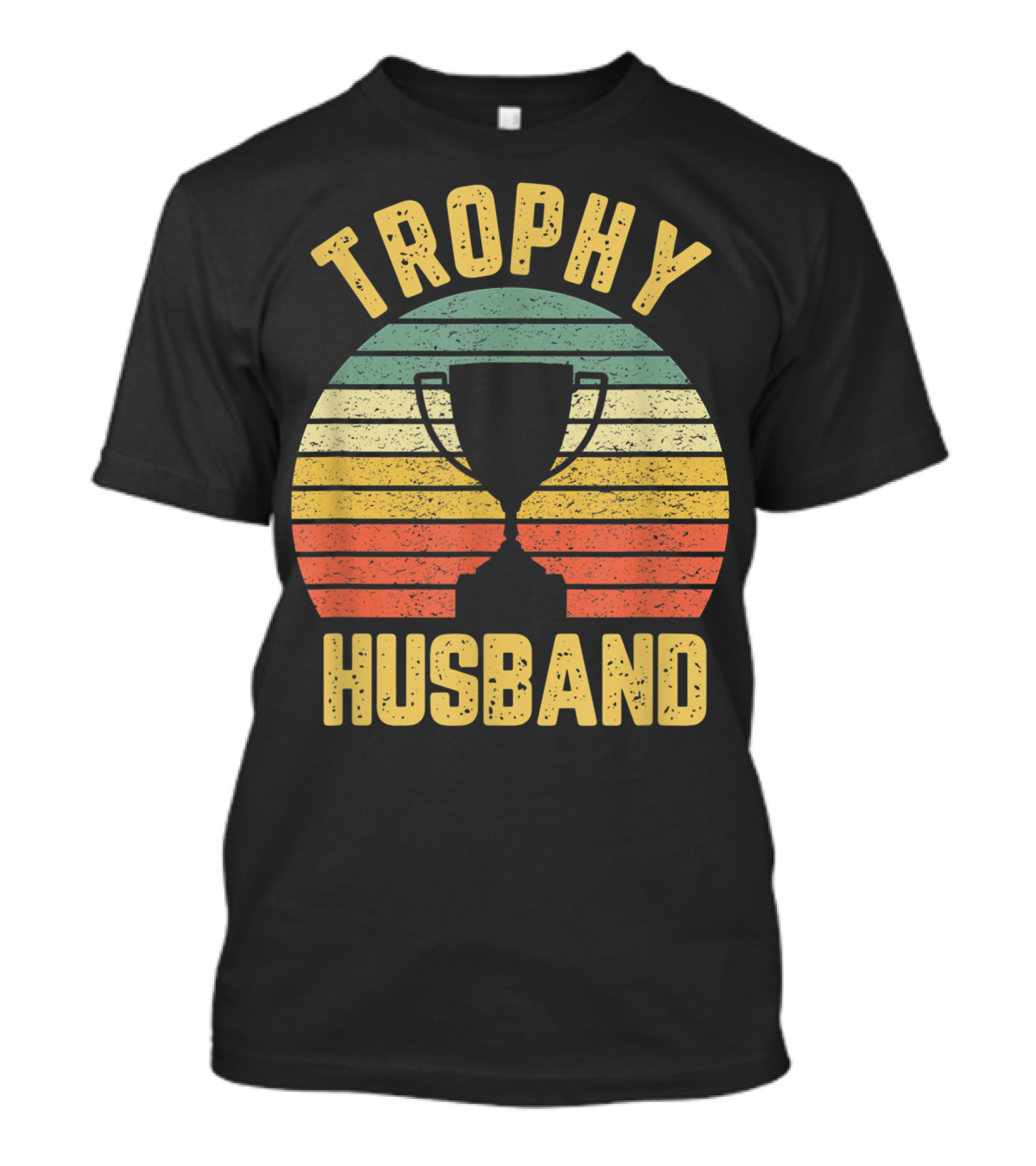 Trophy Husband Retro Funny Cool T-Shirt
