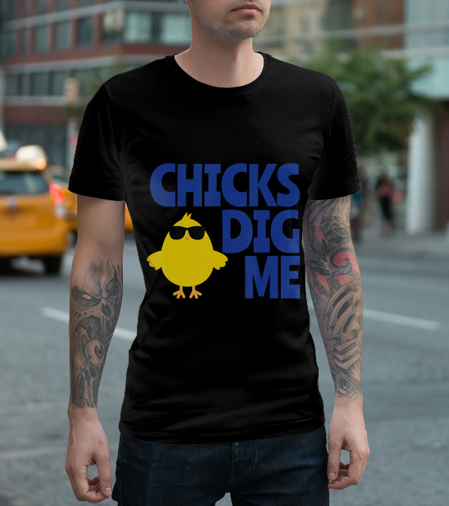 Chicks Dig Me Cute Easter Tex T-Shirt