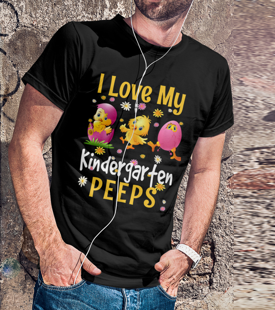 I Love My Kindergarten Peeps T-Shirt