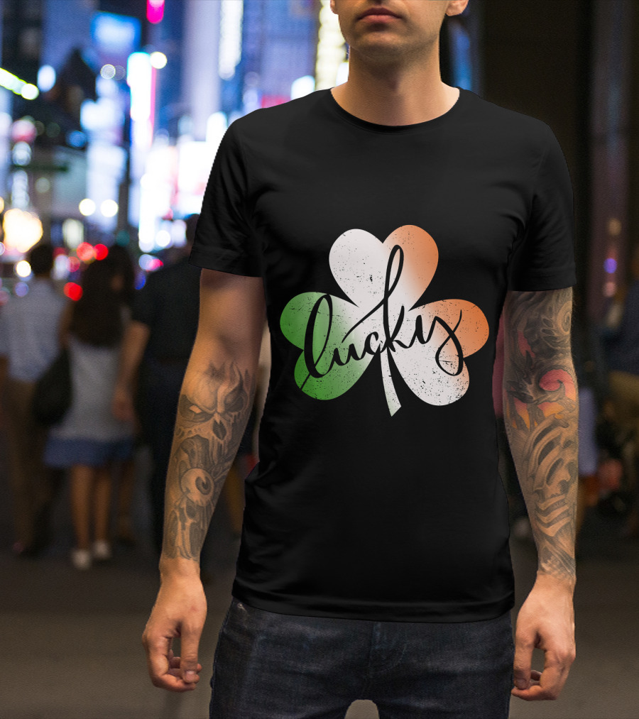 Lucky Irish Shamrock T-Shirt