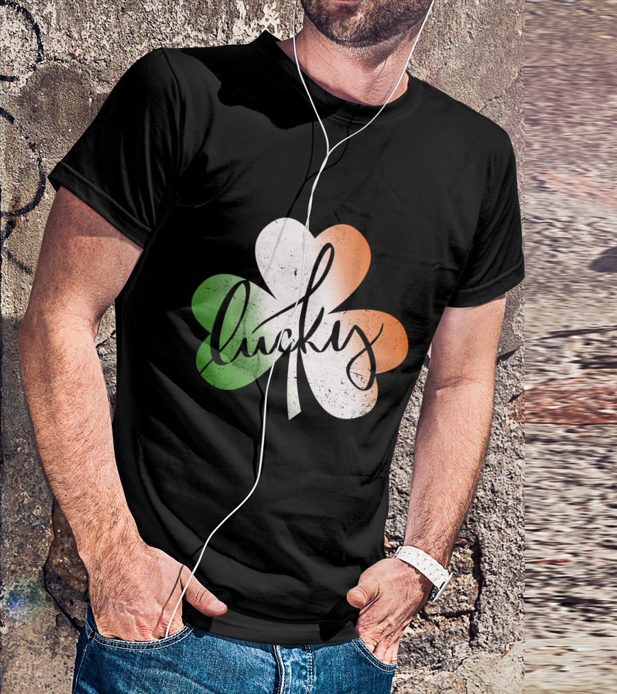 Lucky Irish Shamrock T-Shirt