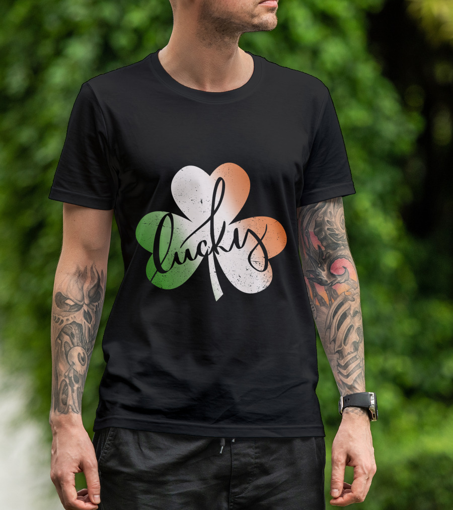 Lucky Irish Shamrock T-Shirt