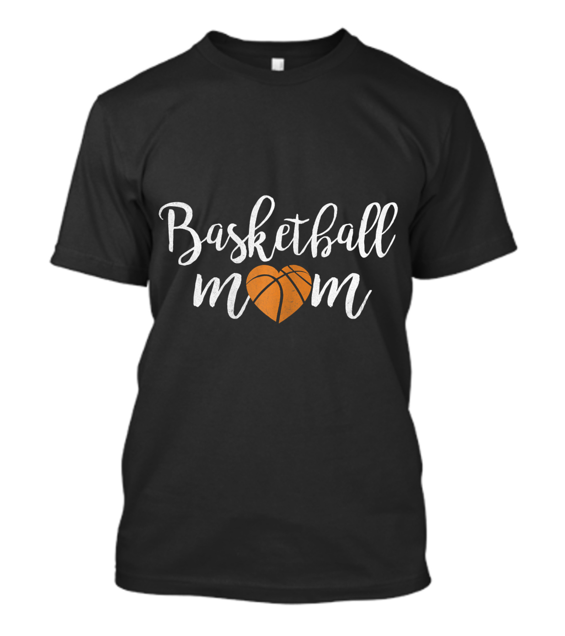 Basketball Mom Heartball T-Shirt