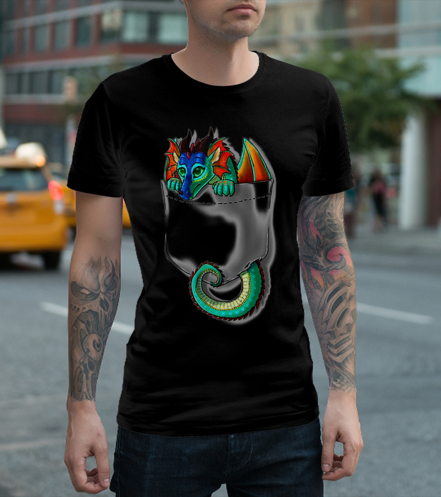 Wings Of Fire Pocket Dragon Glory Fan T-Shirt
