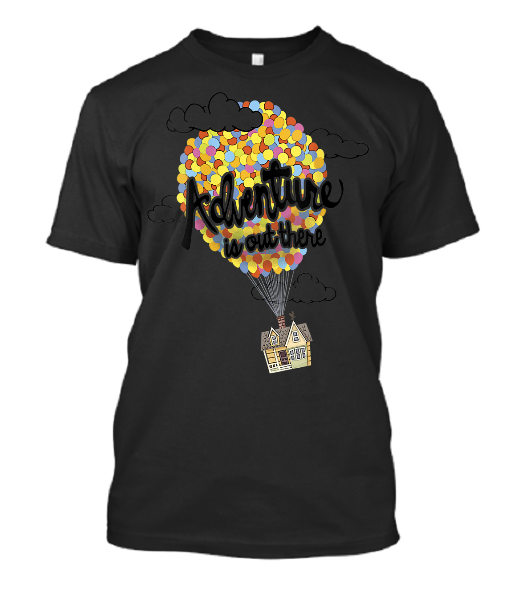 Disney Pixar Up Adventure Is Out There House Balloons T-Shirt