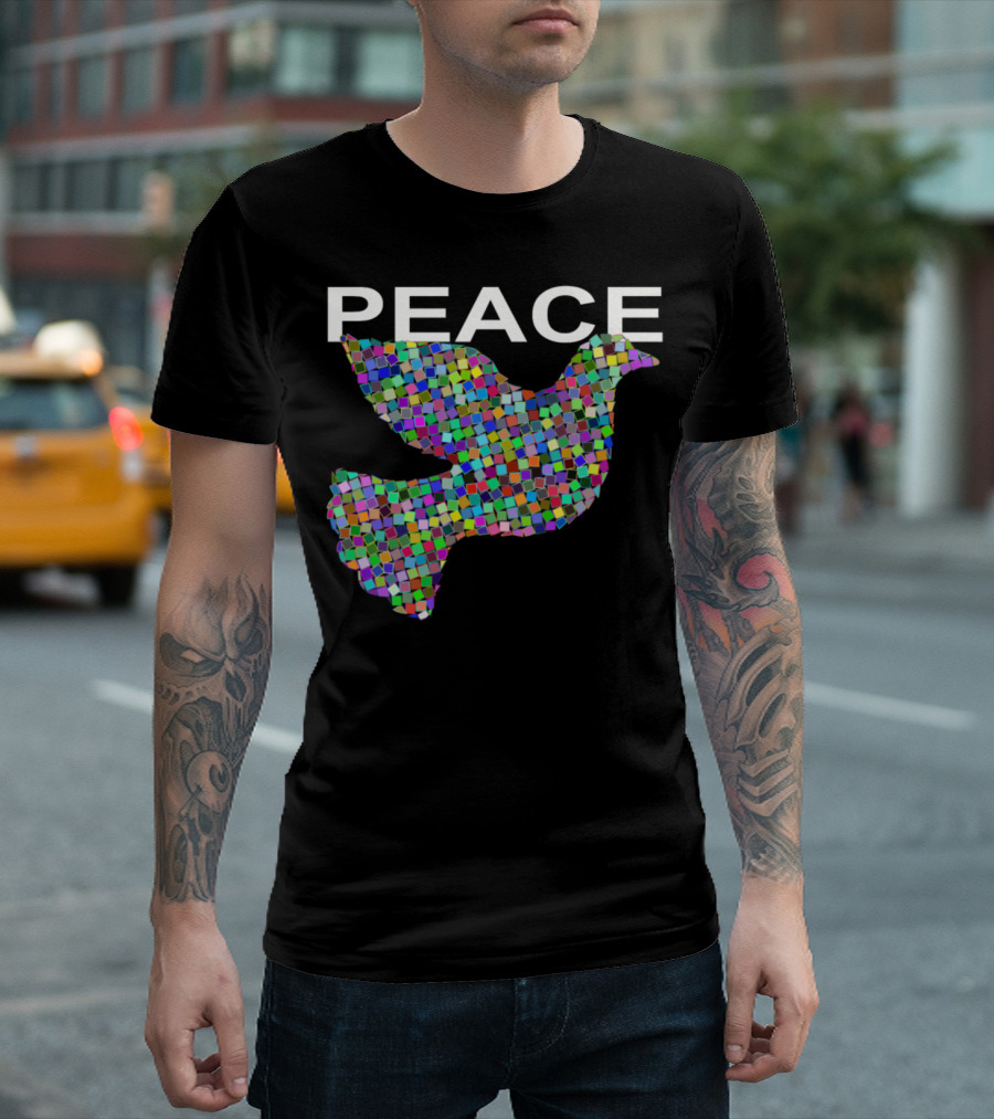 Peace Mosaic Dove T-Shirt