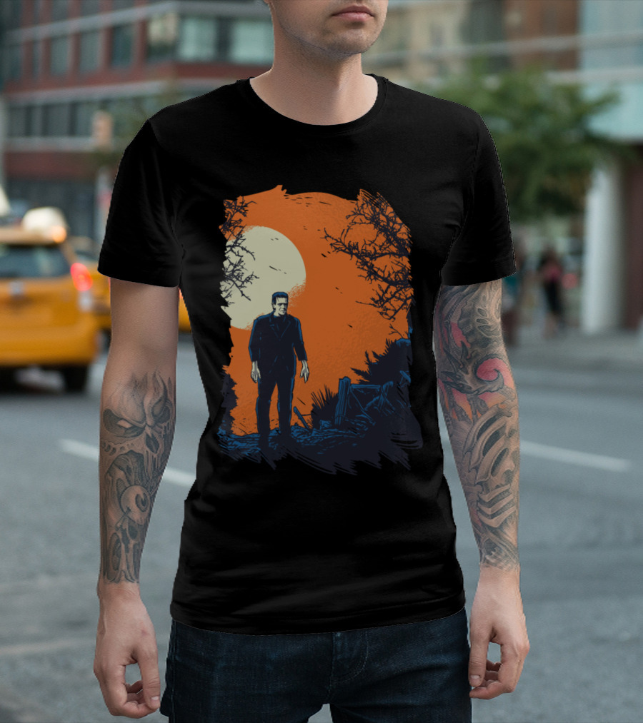 Frankenstein In The Moonlit Wilderness T-Shirt